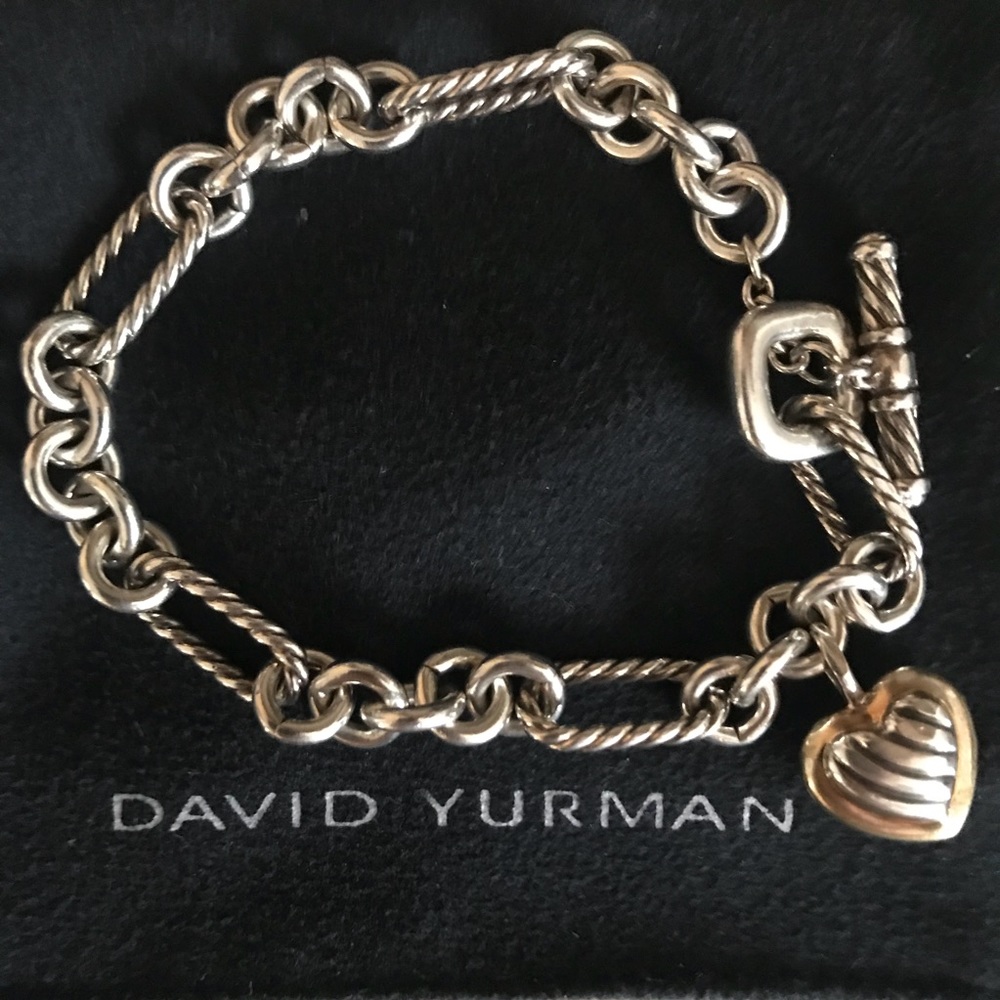 David Yurman Heart toggle bracelet